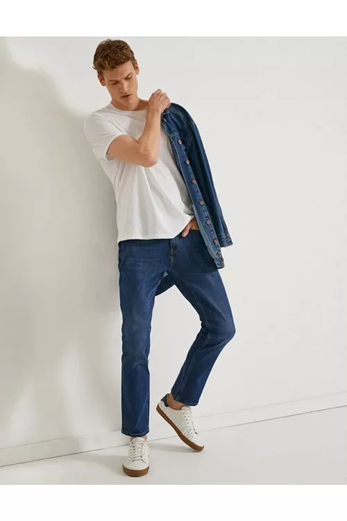 Straight Fit indigo jinsiler — Mark Jean - 11605299