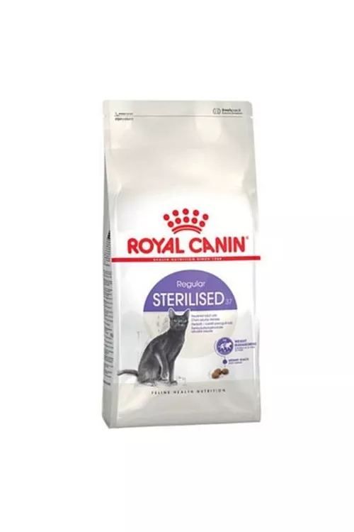 Arassalanan pişikler üçin gury Sterilised iými 15 kg - 10443743
