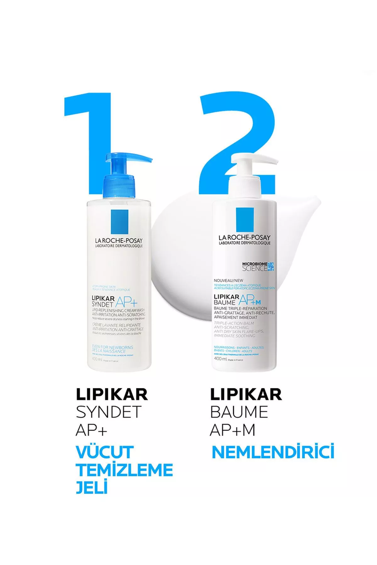 Öte gury deri üçin nemlendiriji Lipikar Baume APM+ - 9192367 — surat 6/7