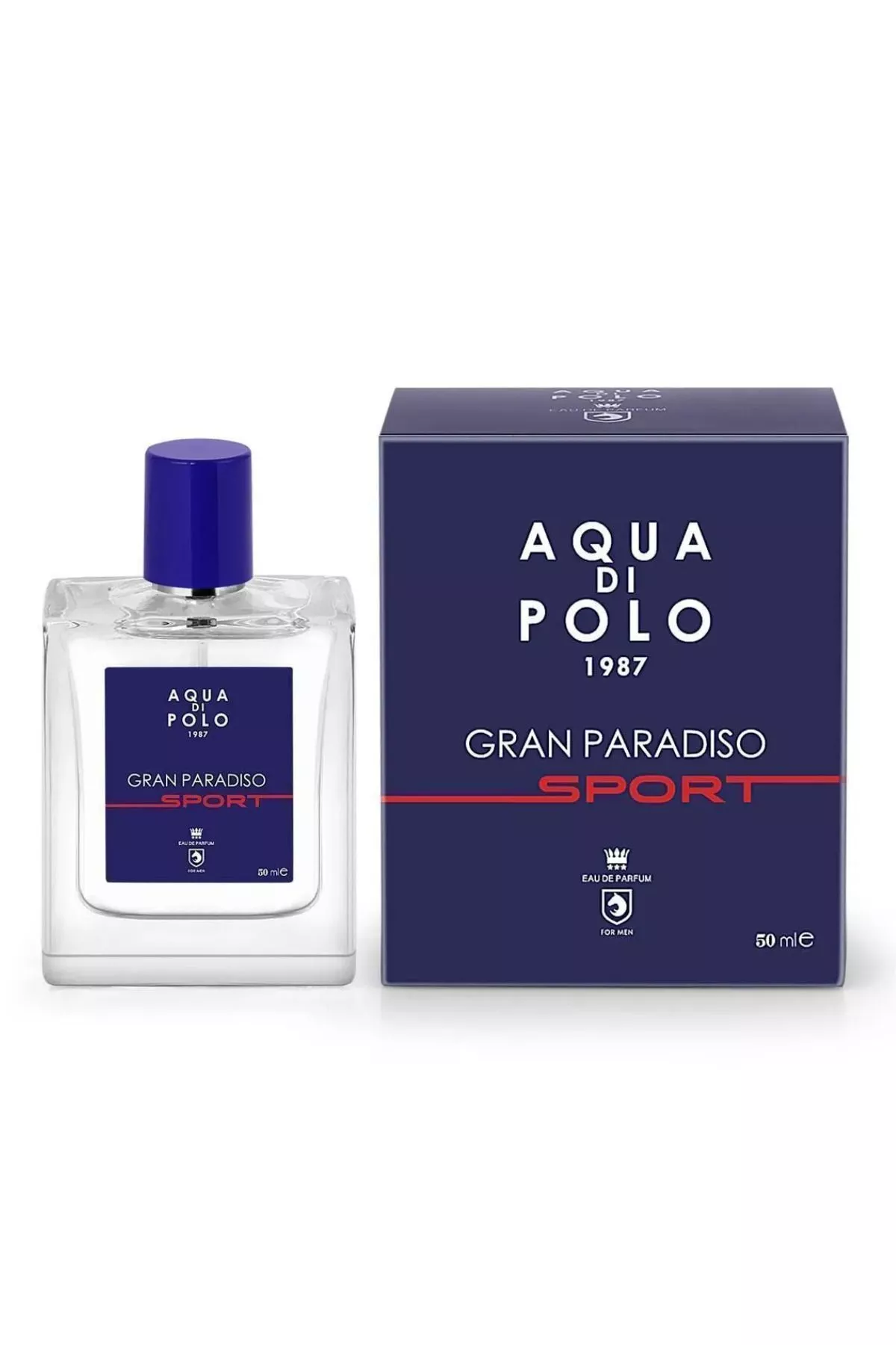 Erkekler üçin Gran Paradiso Sport EDP atyrlar toplumy 2x50 ml - 15514731 — surat 3/4