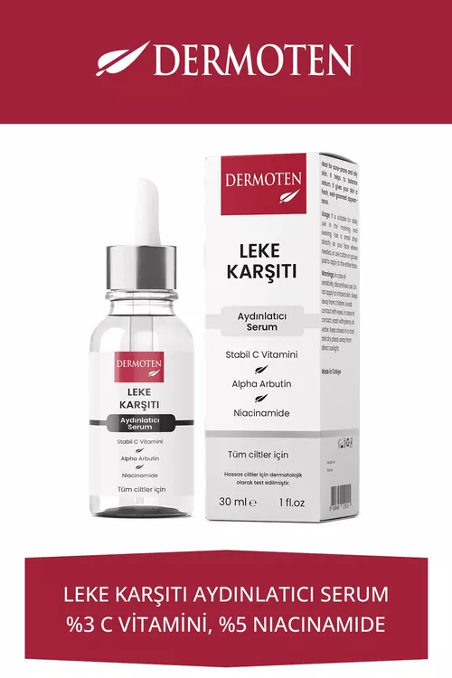 Arbutinli, niasinamidli we C witaminli tegmillere garşy syworotka 30 ml - 23047924