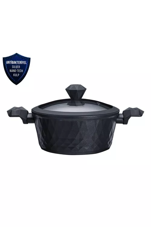 Bio Diamond Antibakterial tutawaçly induksiýa gazany 24 sm 4 l - 9765213