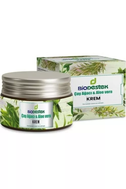 Çaý agajy we aloýe wera goşulan düwürtiklere garşy krem 140 ml - 12619549
