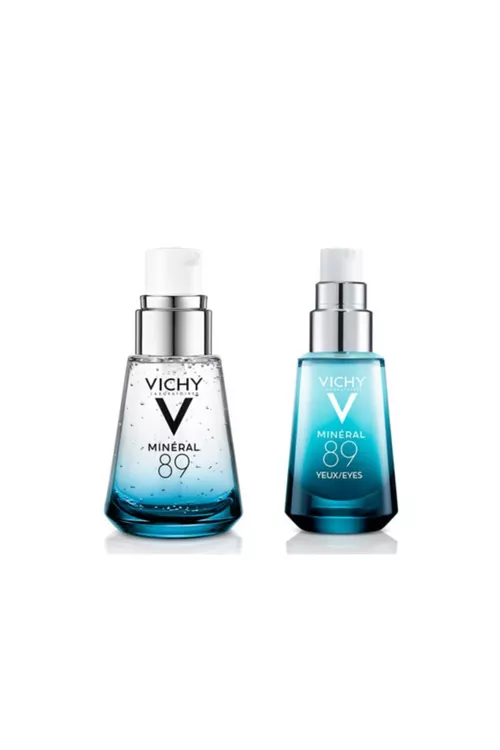 Mineral 89 toplumy: ýüz üçin syworotka 30 ml we göz üçin syworotka 15 ml - 5048056