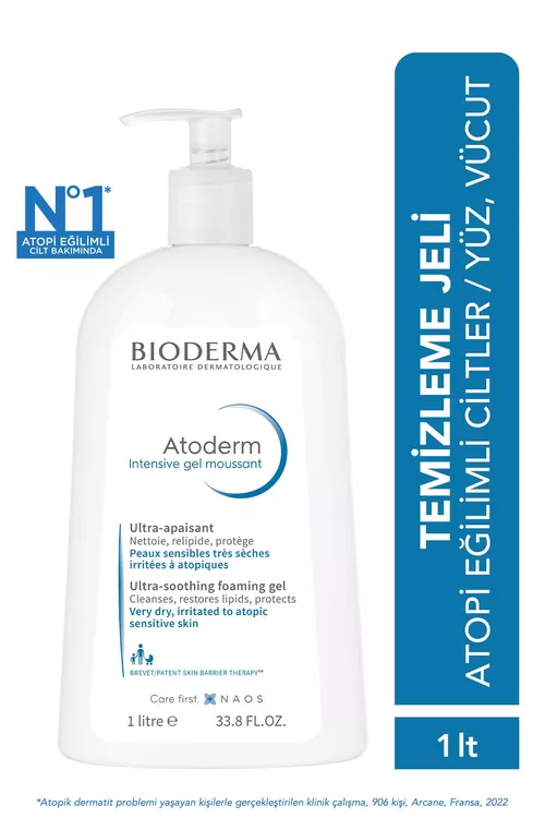 Atoderm Intensive Foaming Gel arassalaýjy gel 1 l - 9192725