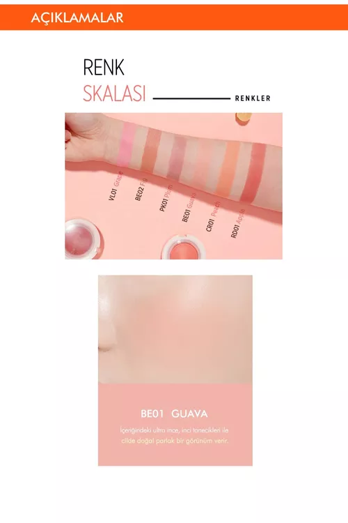 APIEU Juicy-Pang Jelly Blusher gel ýaňak boýagy (BE01) - 21782416 — surat 3/5
