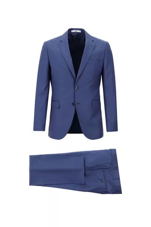 Klassyk ýüň Slim Fit erkek kostýumy - 16437483