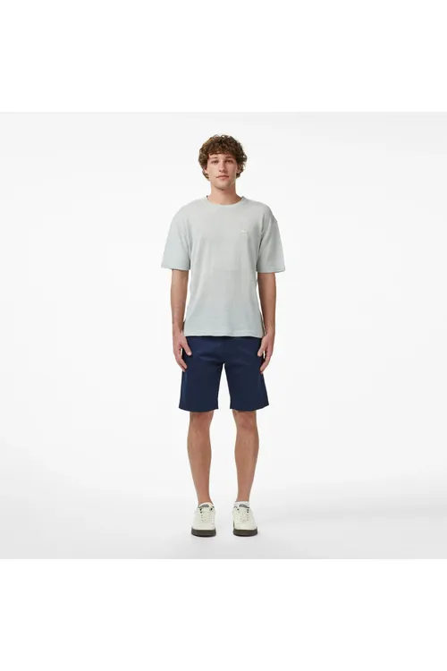 Erkekler üçin Regular Fit goýy gök bermuda şorty - 35979826
