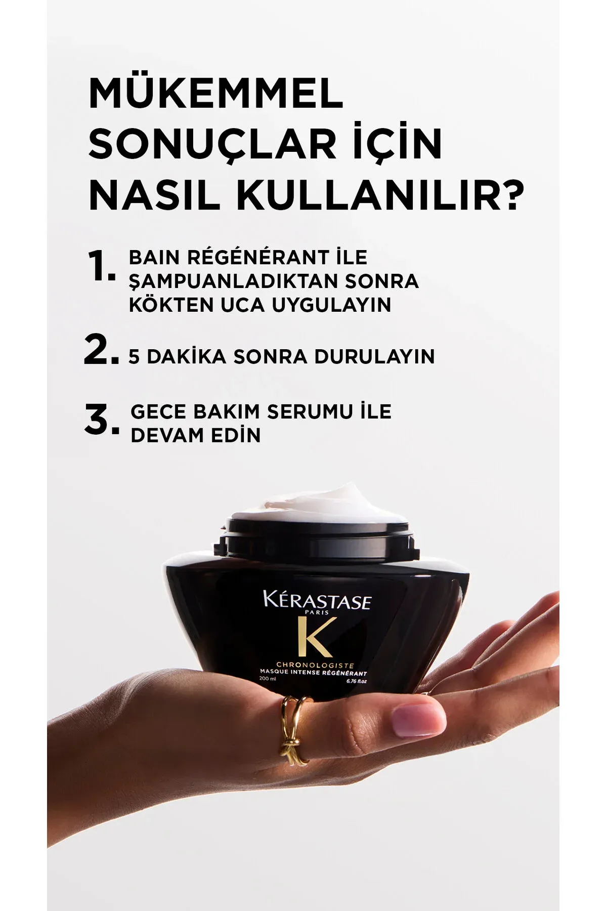 «Chronologiste» garama alamatlary bilen gowşan saçlar üçin maska 200ml - 35969863 — surat 7/8