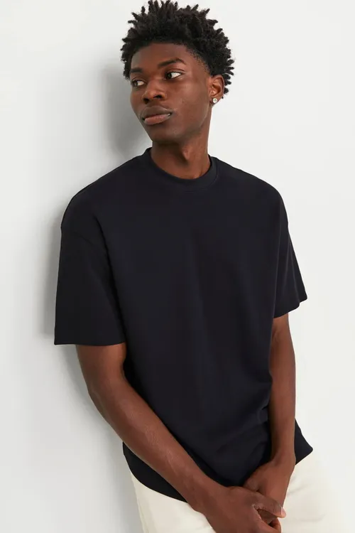 Erkek Loose Fit Basic T-şotkasy - Urban - 35957935 — surat 4/7