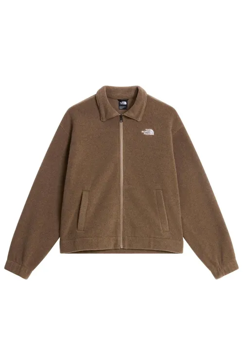 W FLEECE COLLARED JACKET aýal-gyzlar kurtkasy NF0A8J6KUS51 XL - 36707076