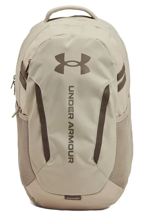 Ua Hustle 6.0 Backpack arka sumkasy Krem reňkli - 36709158