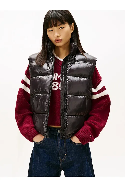 Aýallar üçin TJW Essential Puffer ýalpyldawuk ýelek - 33668390