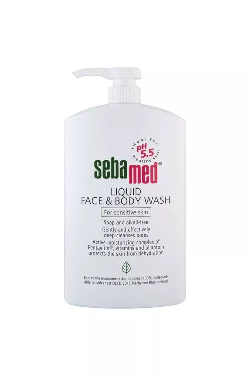 Ýüz we beden üçin arassalaýjy gel 1000 ml - 5189131