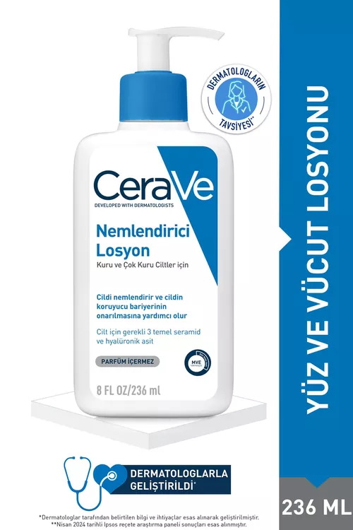Gury deri üçin seramidli ýüz we beden losýony 236 ml - 9197013