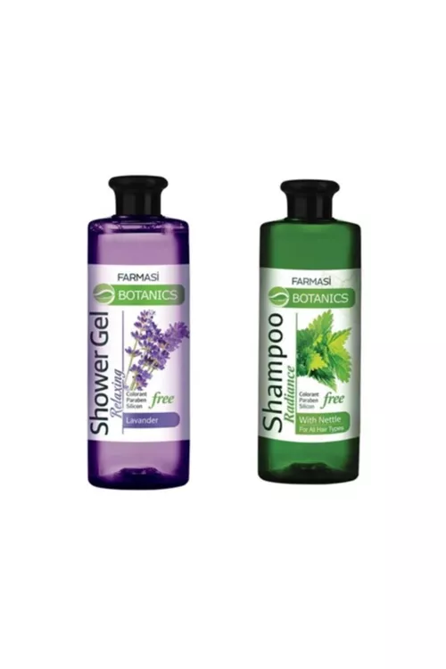 Farmasi Botanics toplumy: Ganjyrga şampuny we Lawanda duş geli - 5328110