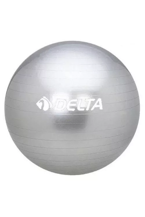 Pilates üçin top Dura-strong Deluxe kümüşsöw 55 sm - 14387069
