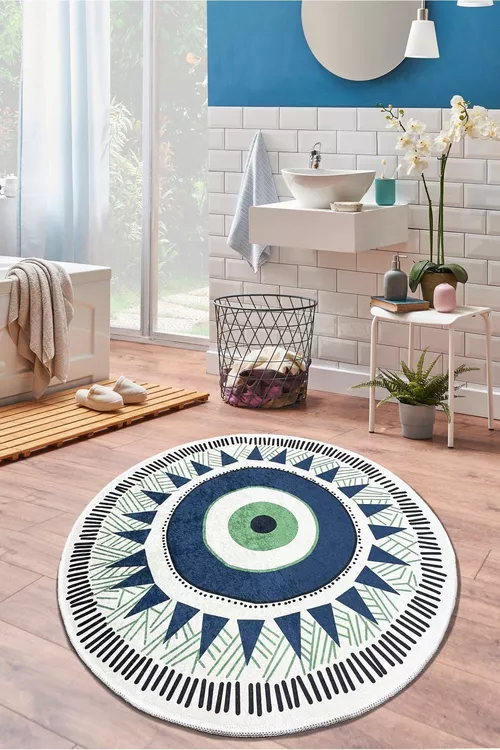 Occhio tegelek hammam düşekçesi 140x140 sm taýmaýan - 22676642