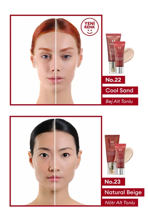 Ajaýyp ýapyjylyk berýän köp funksiýaly M Perfect Cover BB Cream Ex SPF42PA+++ No.24 50ml - 34171303 — surat 5/8