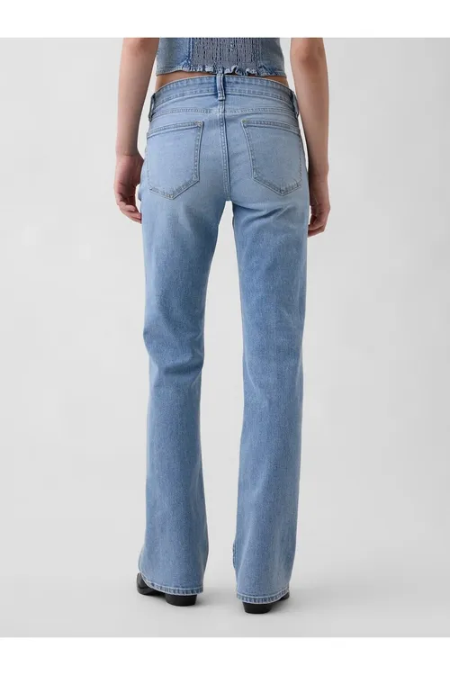 Aýallar üçin açyk gök reňkli Low Rise Long & Lean Sailor jins balak - 34258290 — surat 4/6