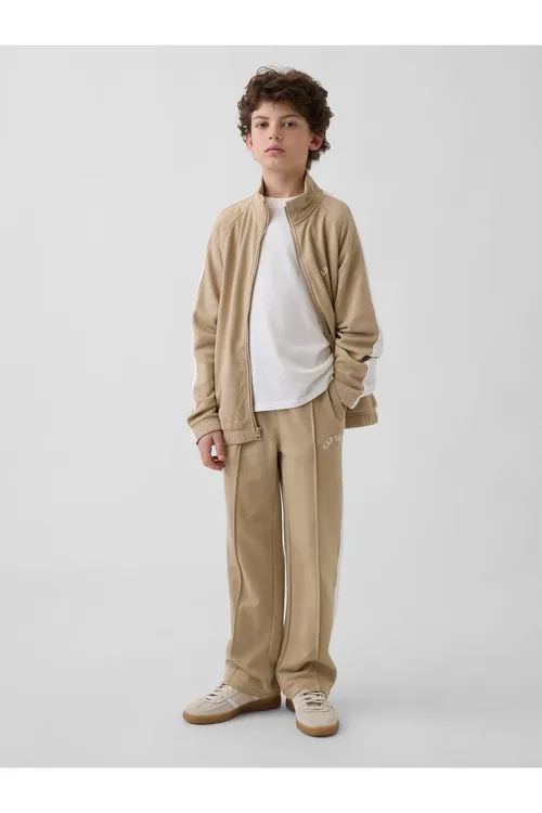 Oglan çagalar üçin açyk goňur reňkli VintageSoft 1969 Logo Track sport balagy - 34258566