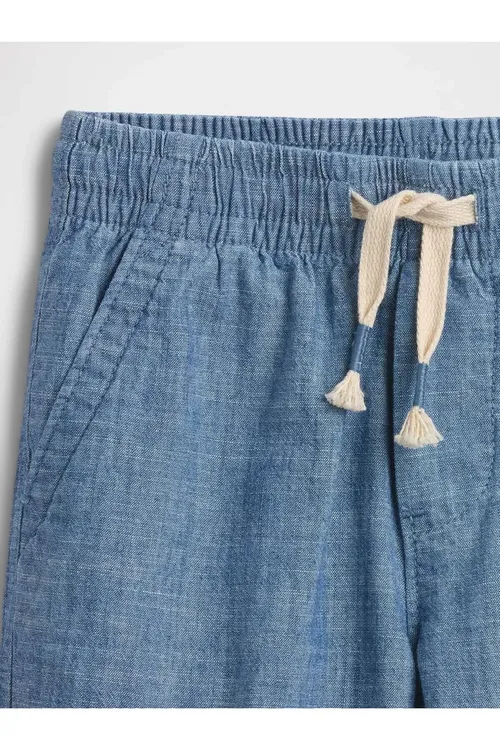 Oglan bäbekler üçin gök reňkli BabyGap Pull-On şortlary - 34258689 — surat 2/3