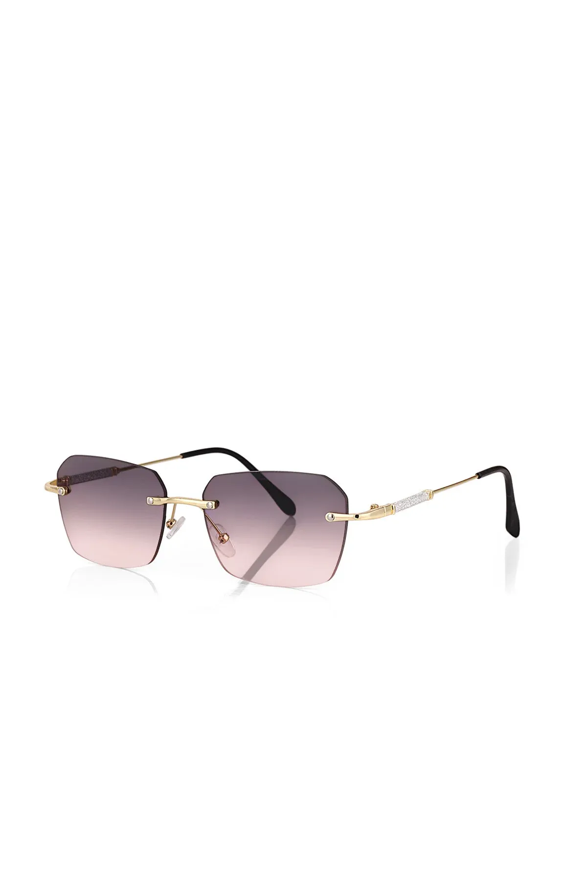 UV400 goragly aýal gün äýnesi gold pembe kümüş gara reňkli PLG-2124C4 - 36109166 — surat 4/6
