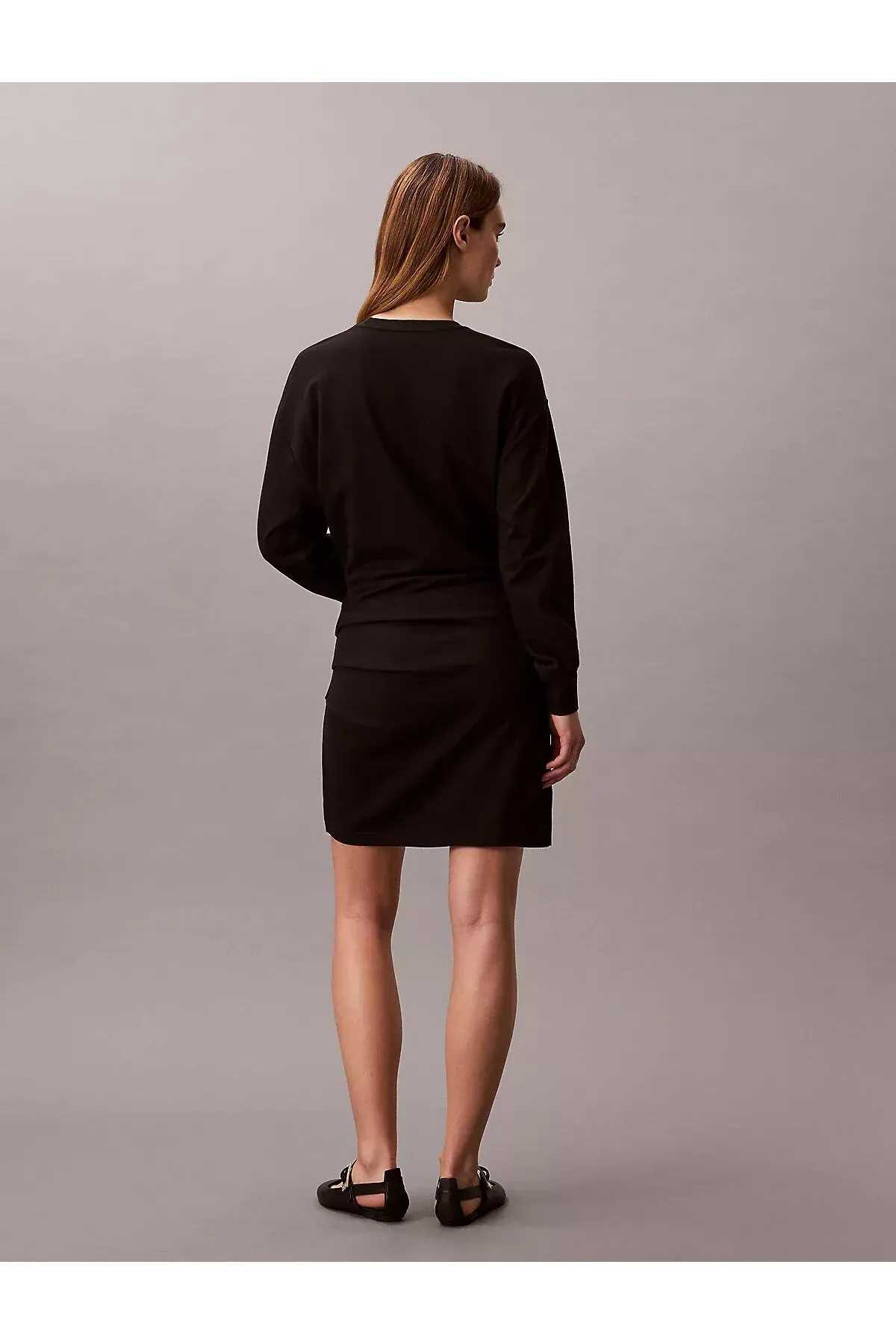 Мужской свитшот LS MONOLOGO TERRY CREW FASHION D - 36058558 — surat 5/6