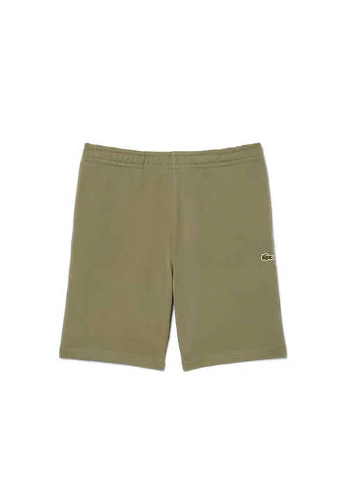 Haki reňkli, Regular Fit erkek adamlar üçin şortik - 35451803 — surat 5/8
