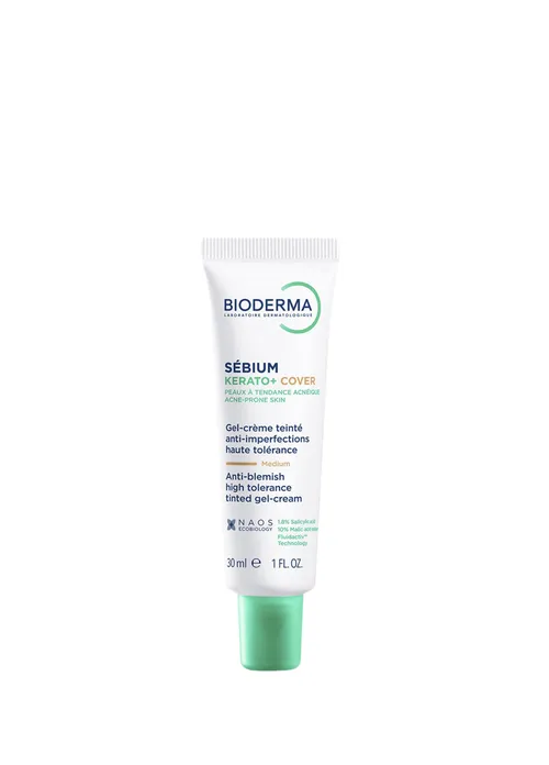 Sebium Kerato+ Cover reňkli çyglandyryjy ideg kremi 30 ml - 35468823