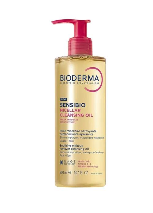 Sensibio Micellar Cleansing Oil misel arassalaýjy we ideg ýagy 300 ml - 35468831