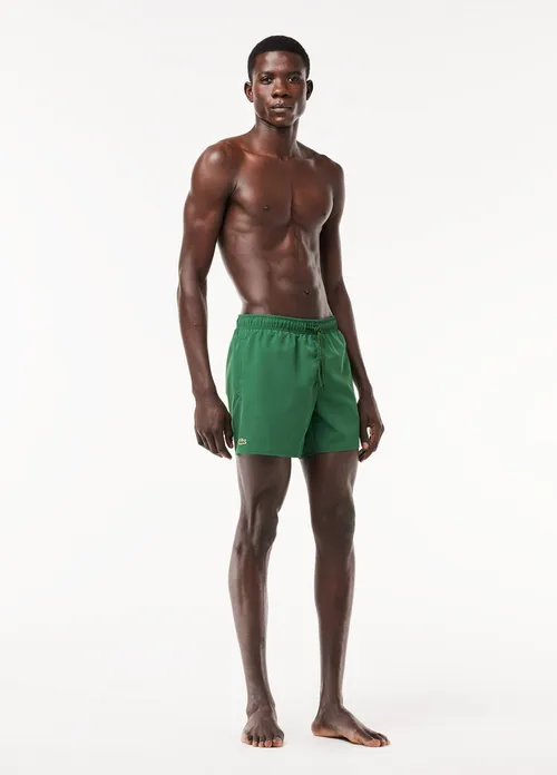 Ýaşyl regular fit erkek maýo şortik - 36498896