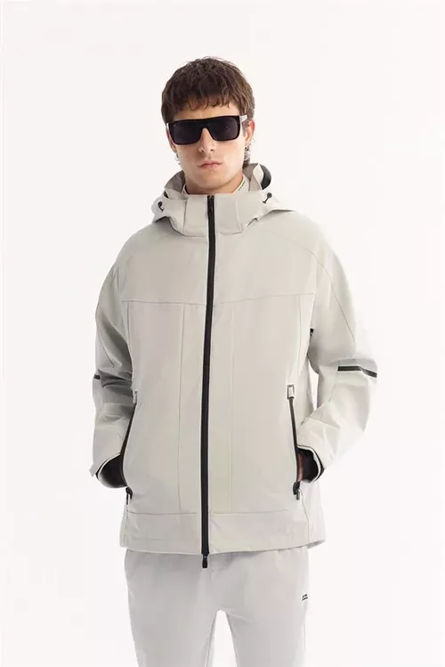 Ýelden goraýjy suw geçirmeýän çal kurtka - 29561435