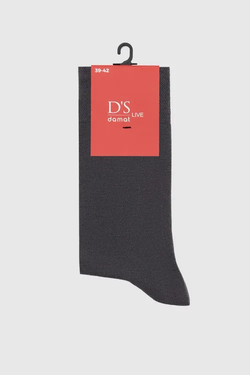 Ds Damat antrasit reňkli pagta erkek joraplary - 32935054