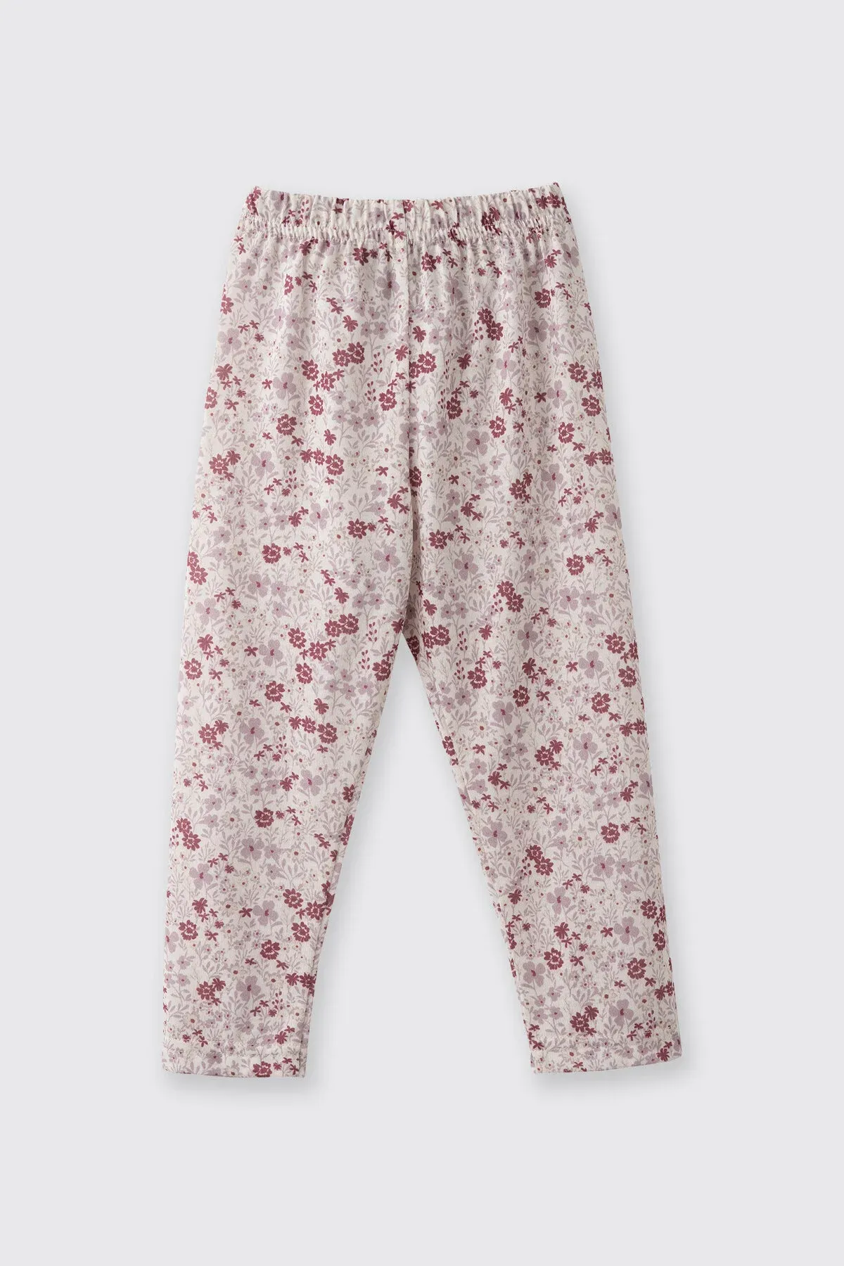 Gülli nagyşly ekrýu reňkli legins - 32934552 — surat 3/3