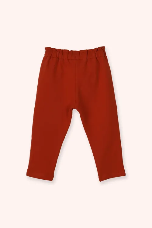 Ýalpyldawuk ýüpli kerpiç reňkli sport balagy - 32934686