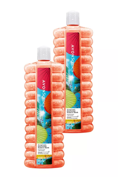 Tropical Mexicana Çarkıfelek We Limon Kokulu Banyo Köpüğü 1 Lt. Ikili Komplekt - 24281989