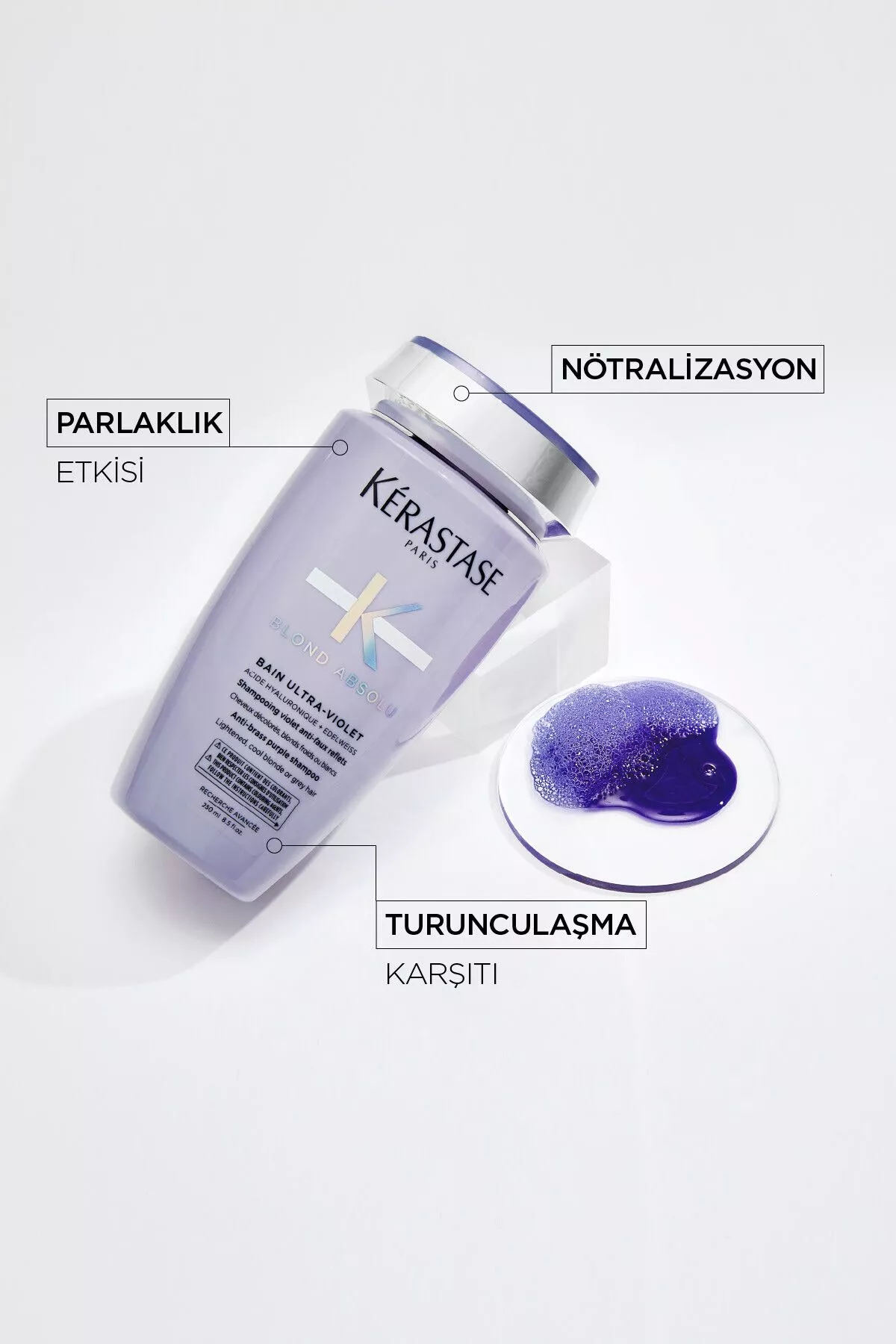 Blond Absolu Bain Ultra-Violet şampuny 250 ml - 9218332 — surat 2/8
