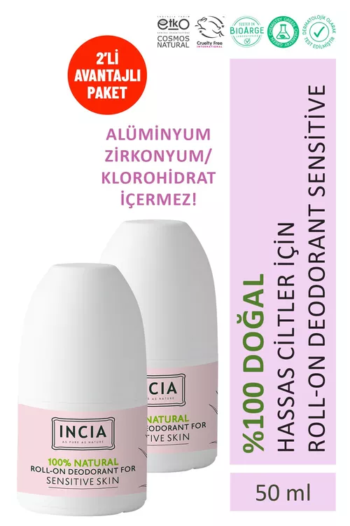 Duýgur deri üçin şarjagazly dezdorant, 50 ml, 2 sany - 15538988