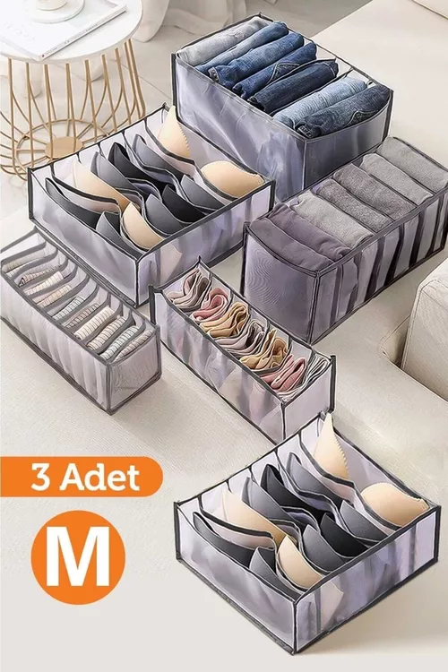Sutuklar üçin 11 bölümli dury organaýzer, Medium, 3 sany - 23855113