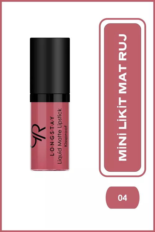 Longstay Liquid Matte № 04 mini dodak boýagy - 5180347