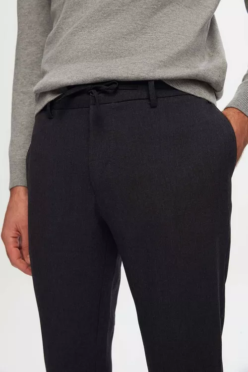 Antrasit reňkli džogger balagy Ds Damat Slim Fit - 21273333 — surat 2/4