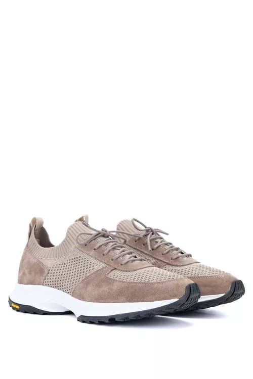 Erkek Deri& Tekstil Vizon Sneakers& Sport Aýakgap - 24284371 — surat 5/5