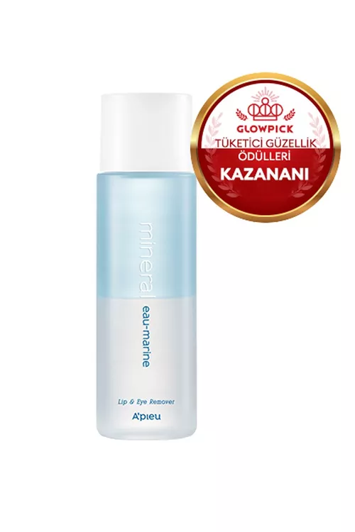 Iki fazaly duýgur göz we dodak makýažyny arassalaýjy 100ml Mineral Lip&Eye Remover(Eau-Marine) - 27178493