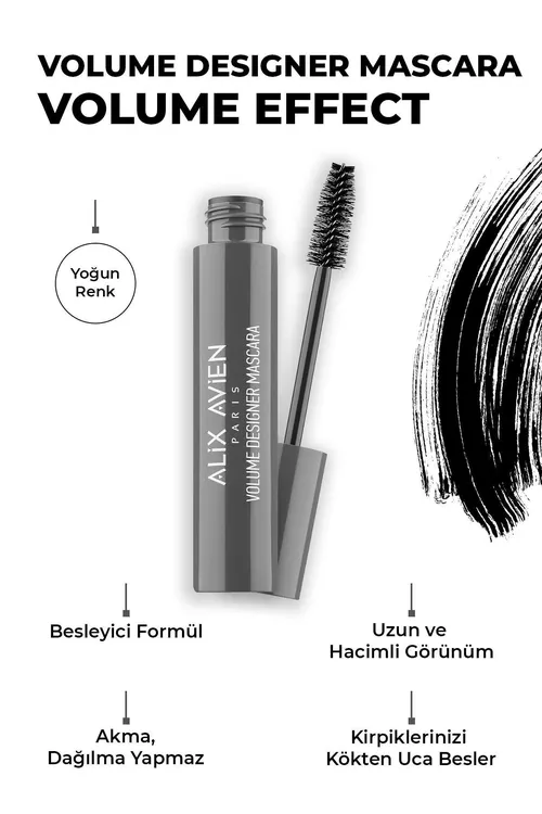 Kirpiklere göwrüm berýän we aýyrýan Volume Designer tüşi - 21074651