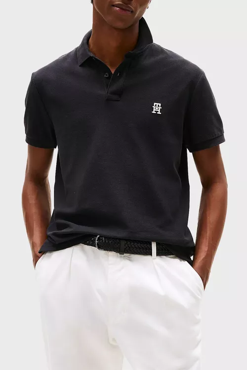 Tommy Hilfiger Regular Fit gara erkek polo köýnegi - 27376299