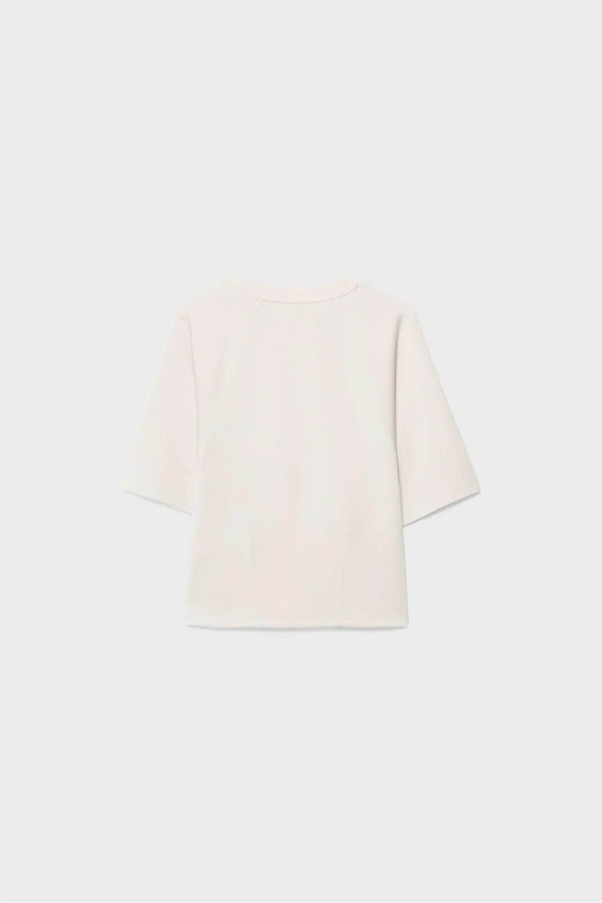 Ýumşak dokumaly gysga ýeňli t-shirt - 34090702 — surat 7/8