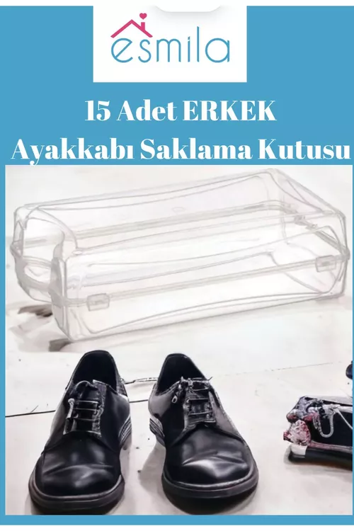 Esmila erkek aýakgaplary üçin dury gutular, 15 sany - 26360382
