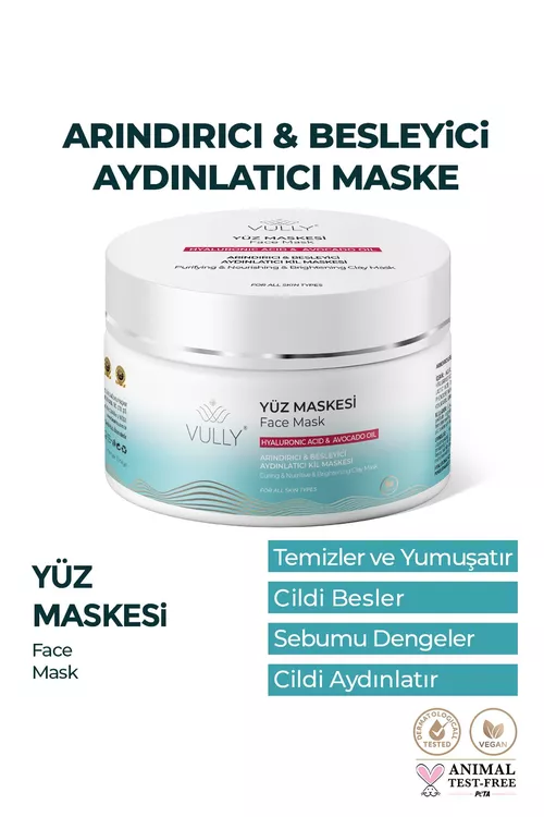Awokado we gialuron turşulygy bolan palçyk maskasy 150 ml - 26776487