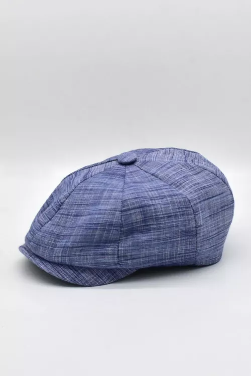 Iňlis stilindäki Newsboy gök erkek kepkasy - 25475520